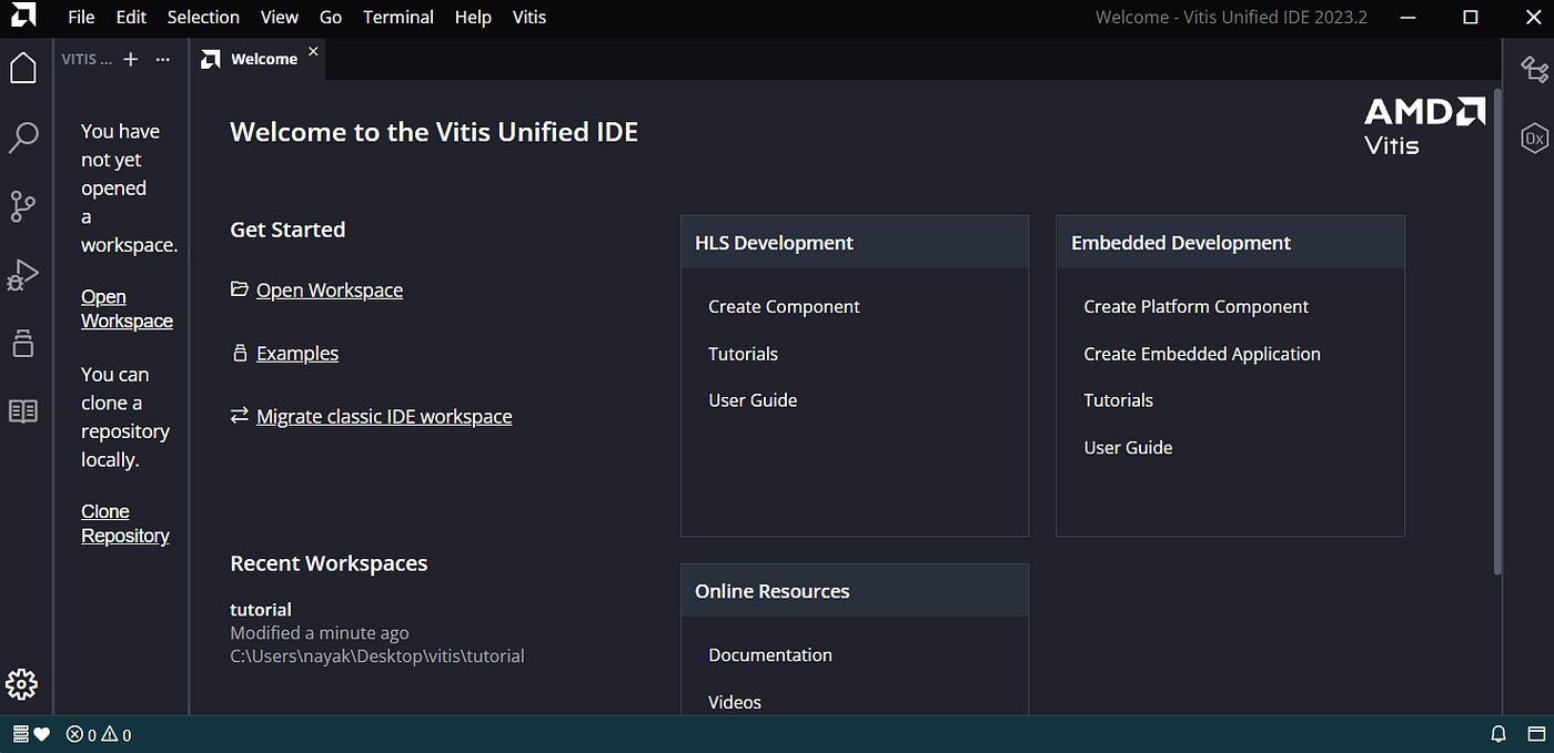 “Hello World” on Kria KV260 — Part 2: Building the Software in Vitis