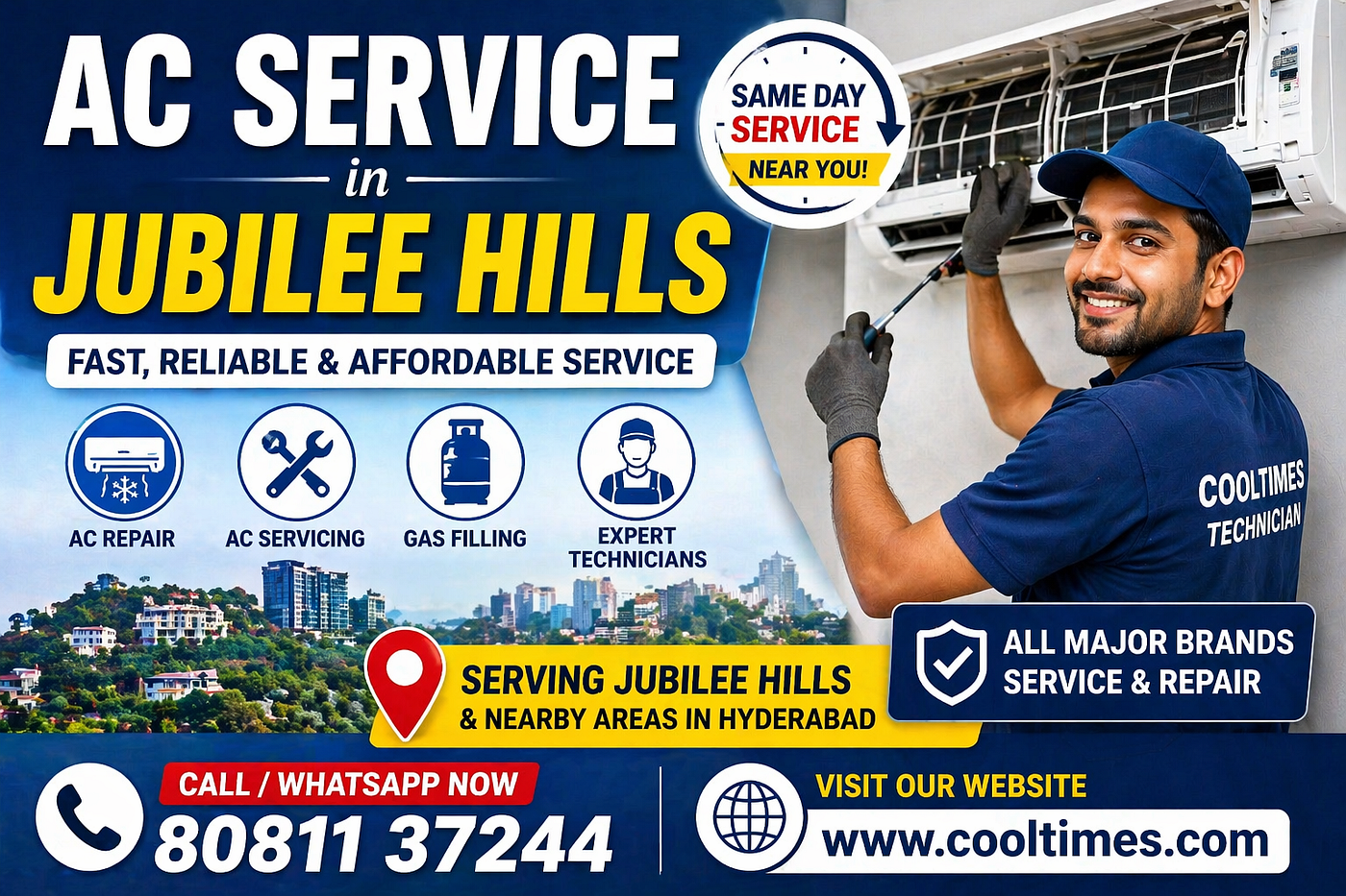 AC Service in Jubilee Hills