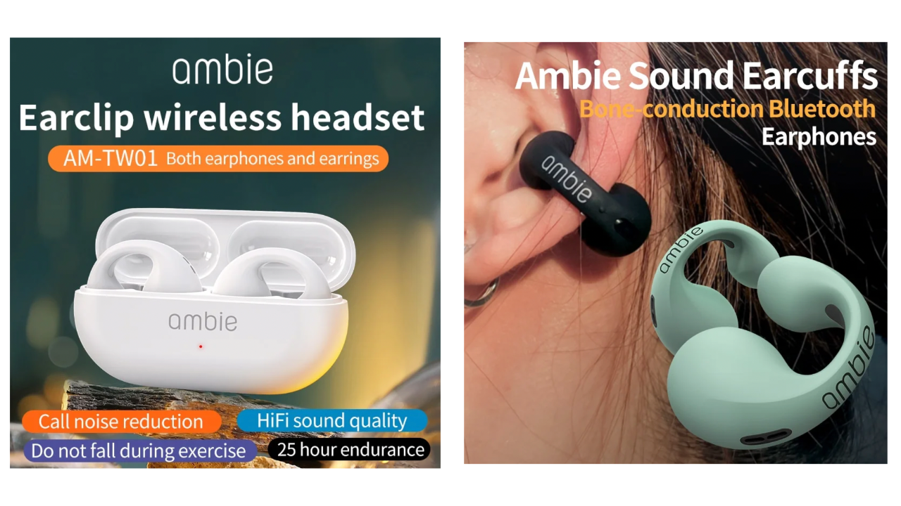 Ambie Bone Conduction Headphones: Experience the New Design and Sound  Technology, by Saygin Celen, ambie 