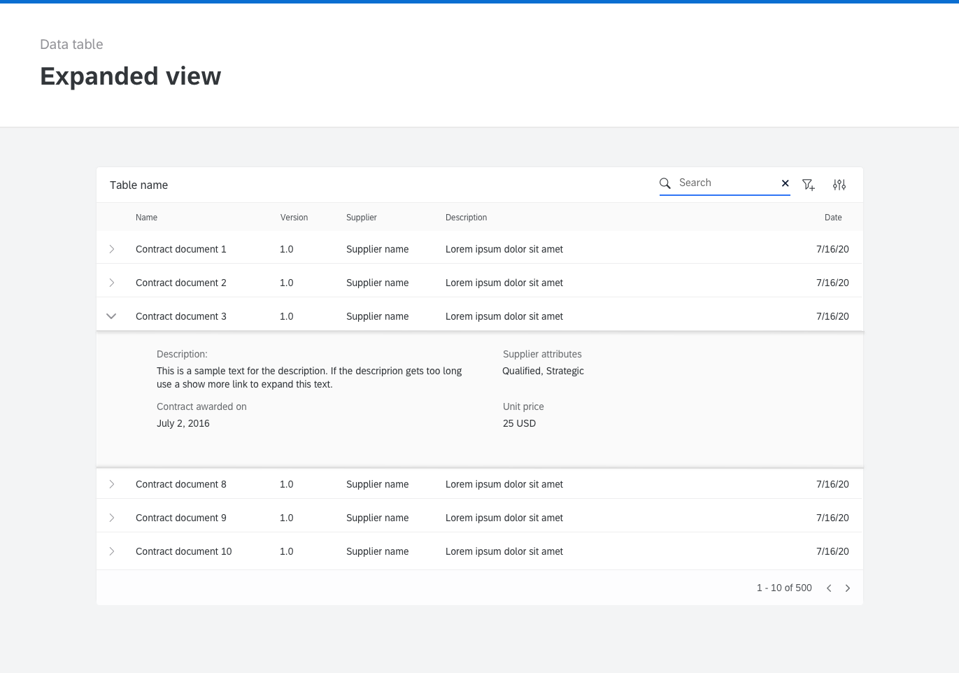 Designing better data tables for enterprise UX | by Lalatendu Satpathy | UX  Collective