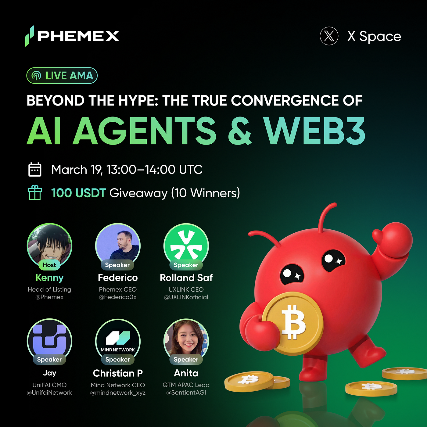 Beyond the Hype: The True Convergence of AI Agents & Web3 — Key Takeaways From Phemex’s Latest…