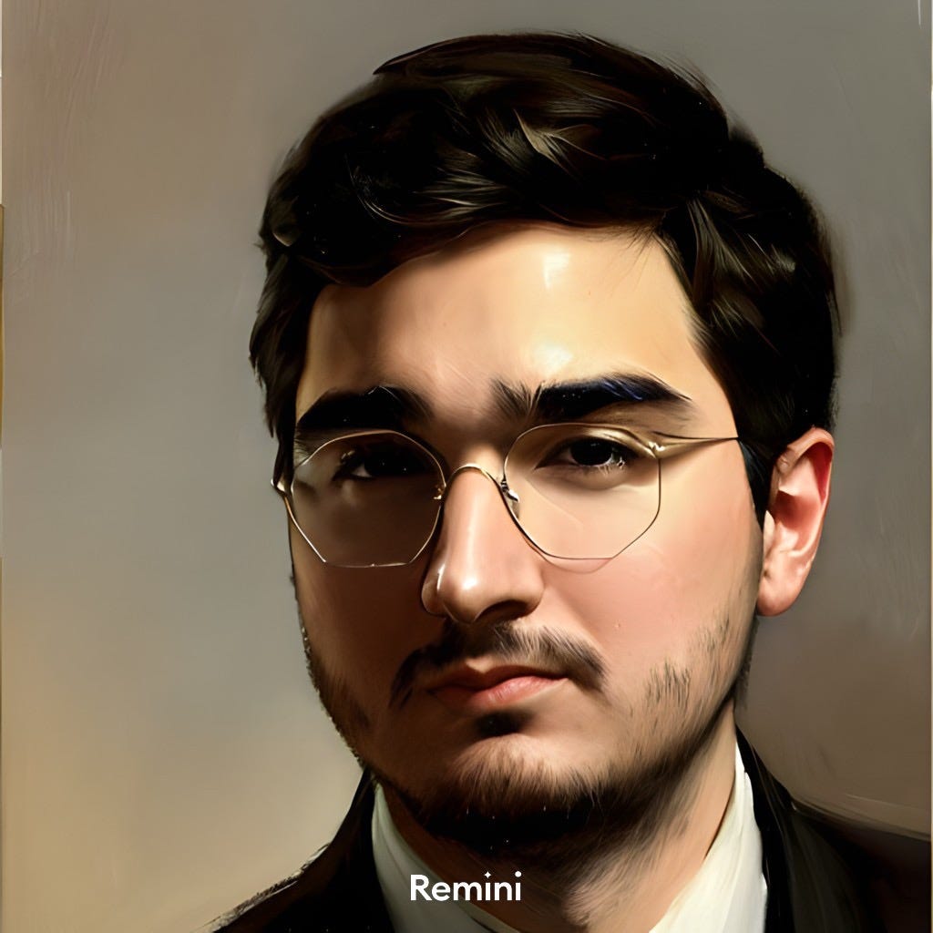 AI portrait #407 - Neural player [Ethereum]