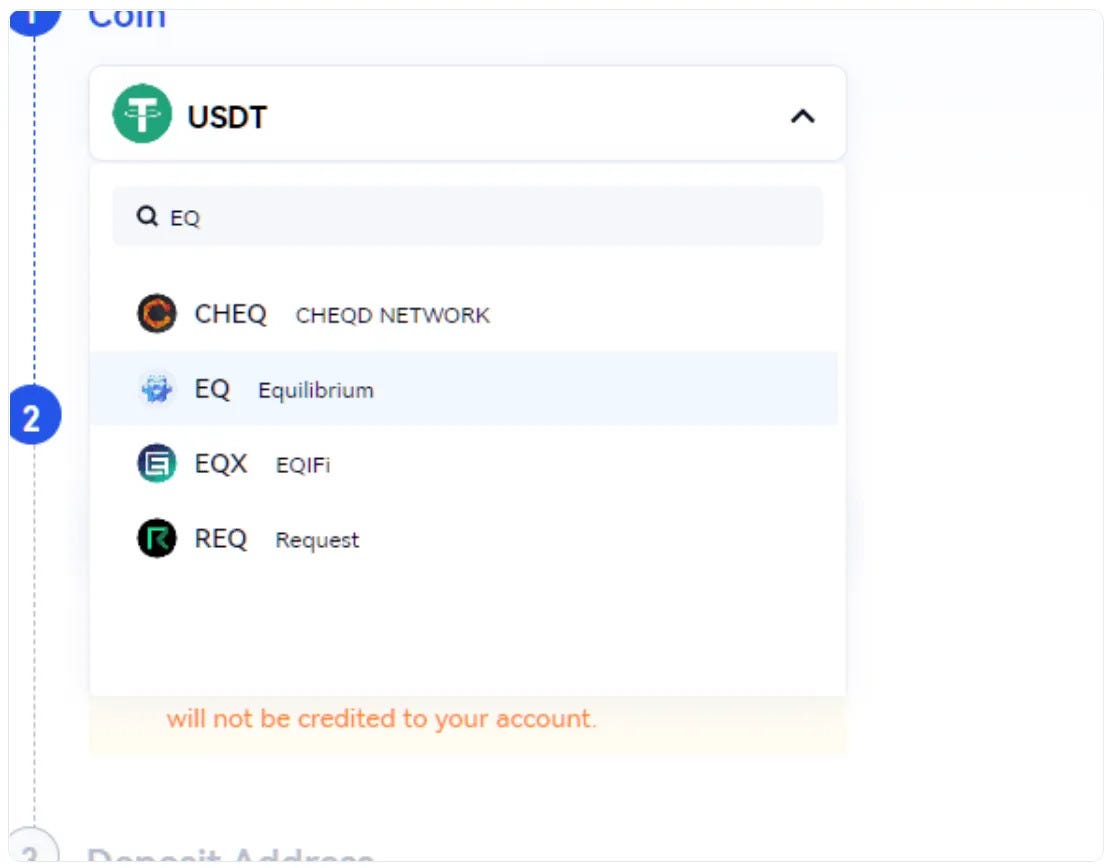 Cómo depositar y retirar EQ en Gate.io y Metamask paso a paso | by Roberto  Villavicencio | Equilibrium | Medium