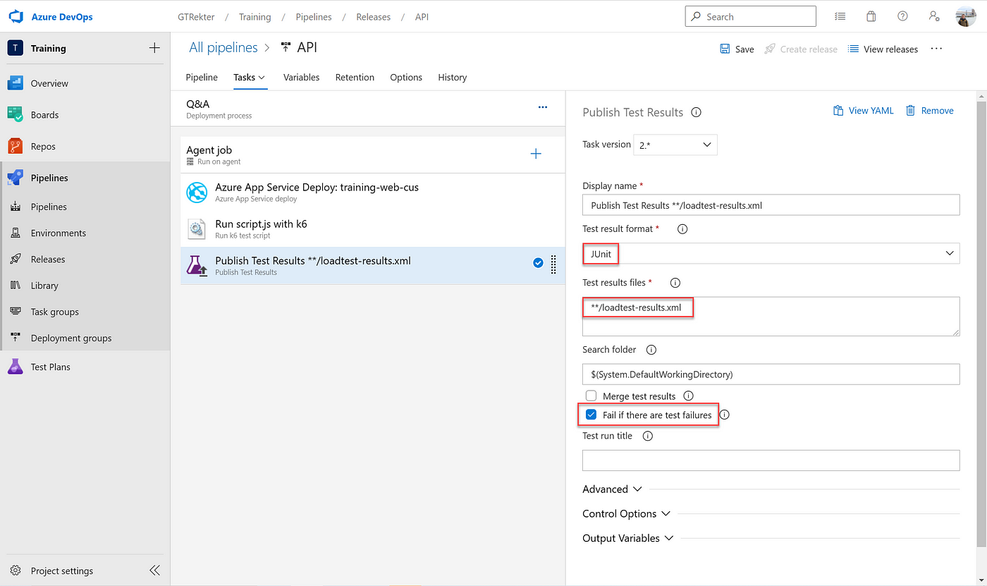 Adding Performance/load test to Azure Web and Mobile App Continuous  Deployment - Azure DevOps Blog