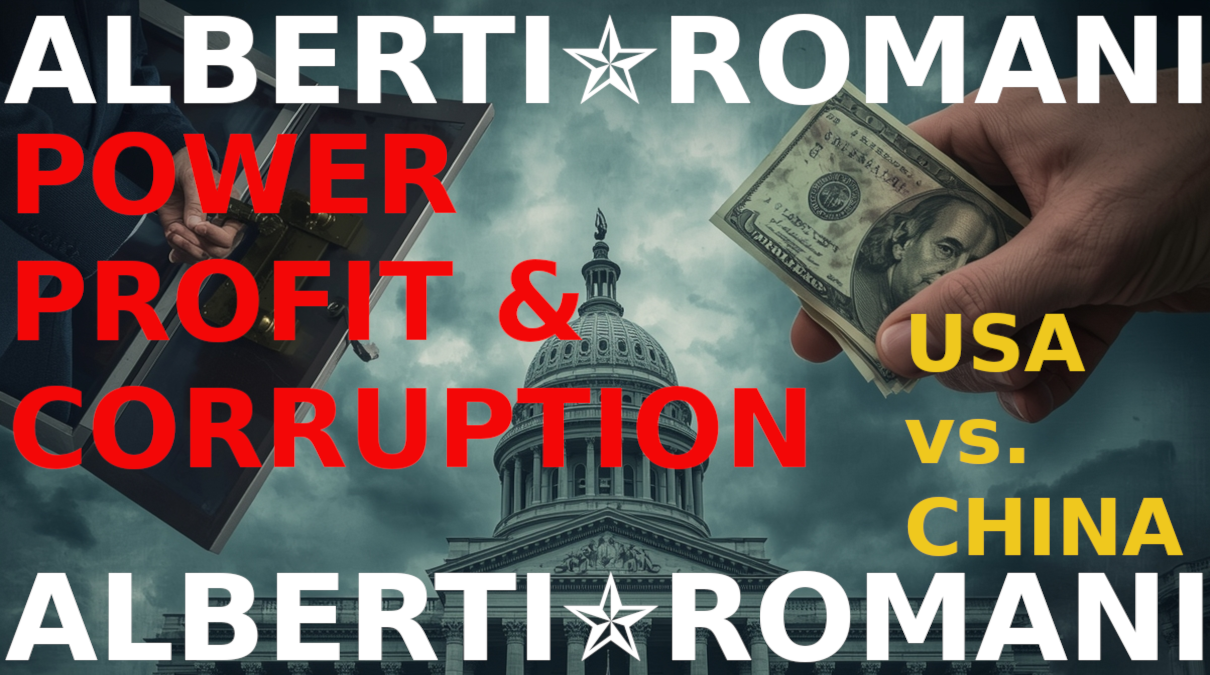 Power, Profit & Corruption: USA vs. China | by ALBERTI ROMANI | A Desabafo  | Medium
