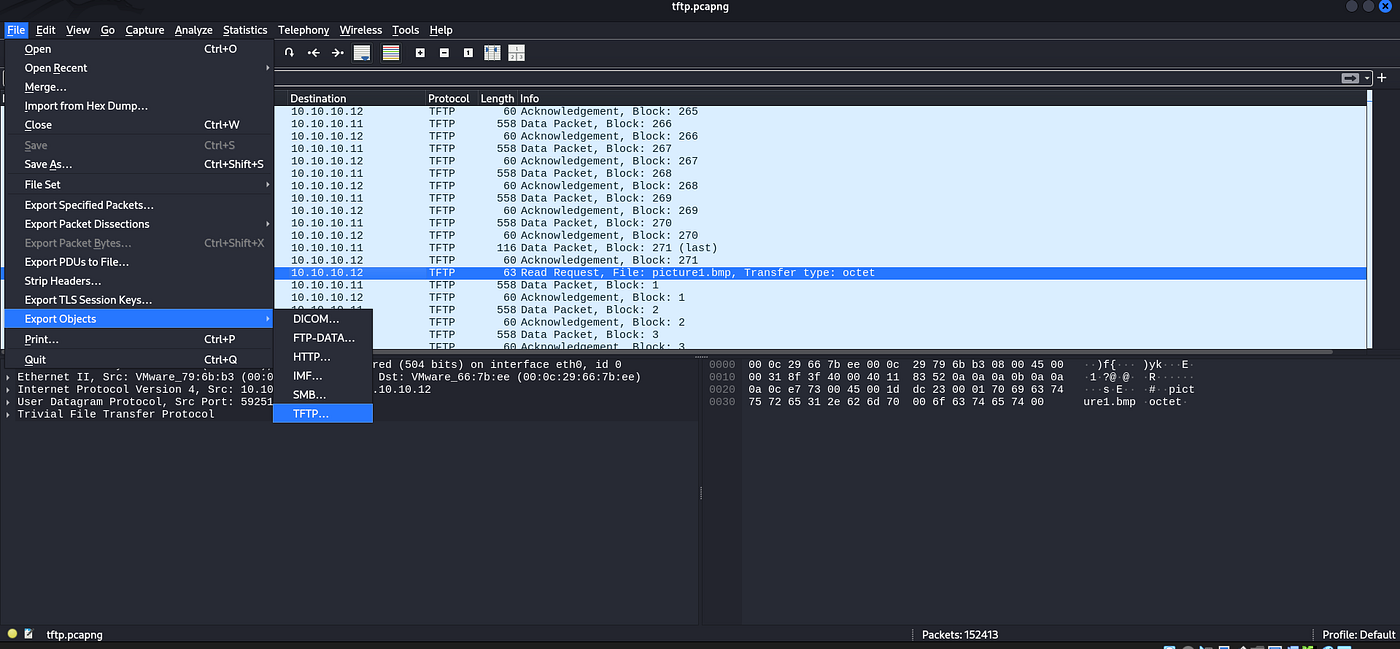 PicoCTF Trivial Flag Transfer Protocol