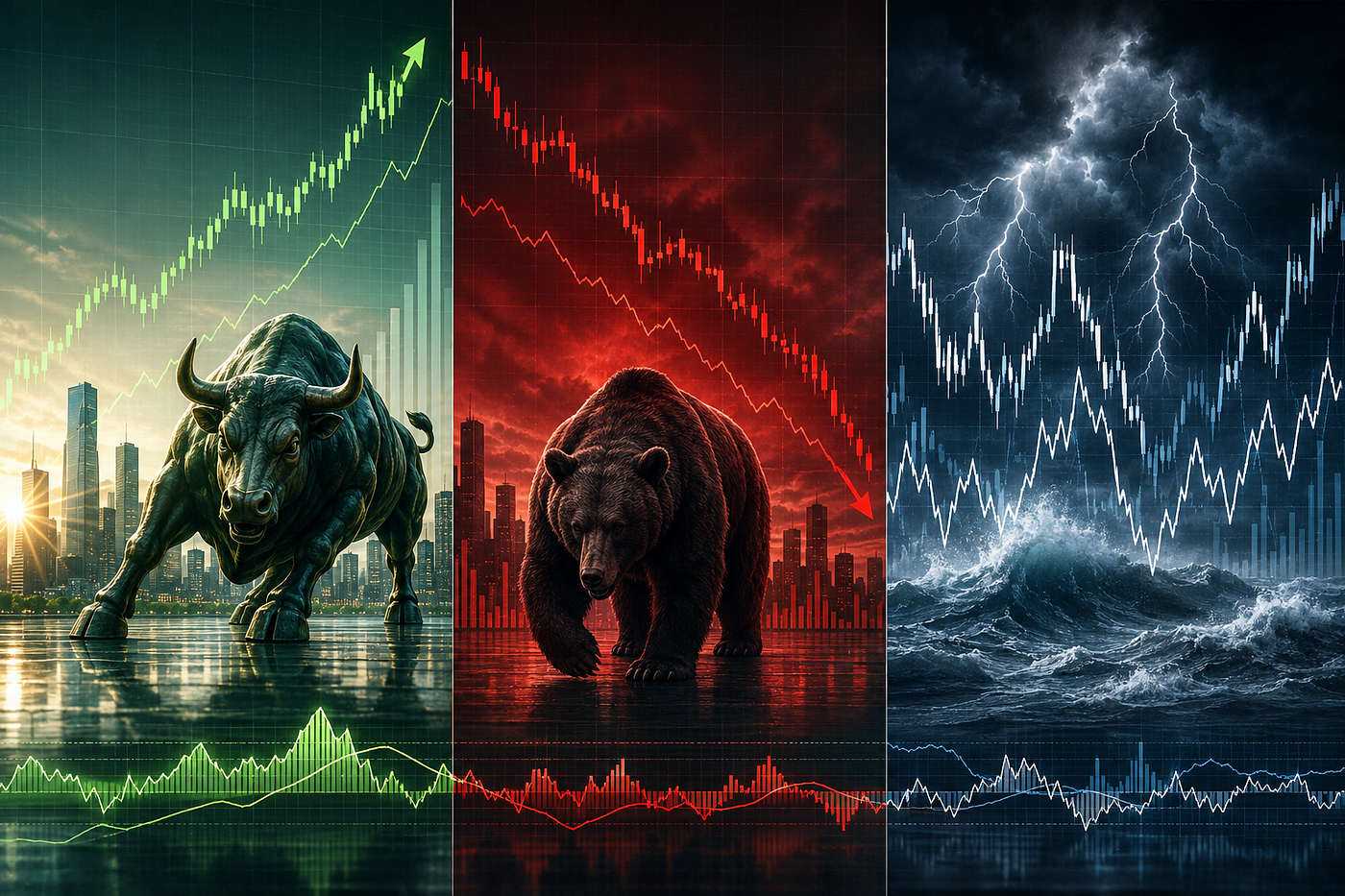 Market Regime Detection: Identifying Bull, Bear and High-Volatility Environments