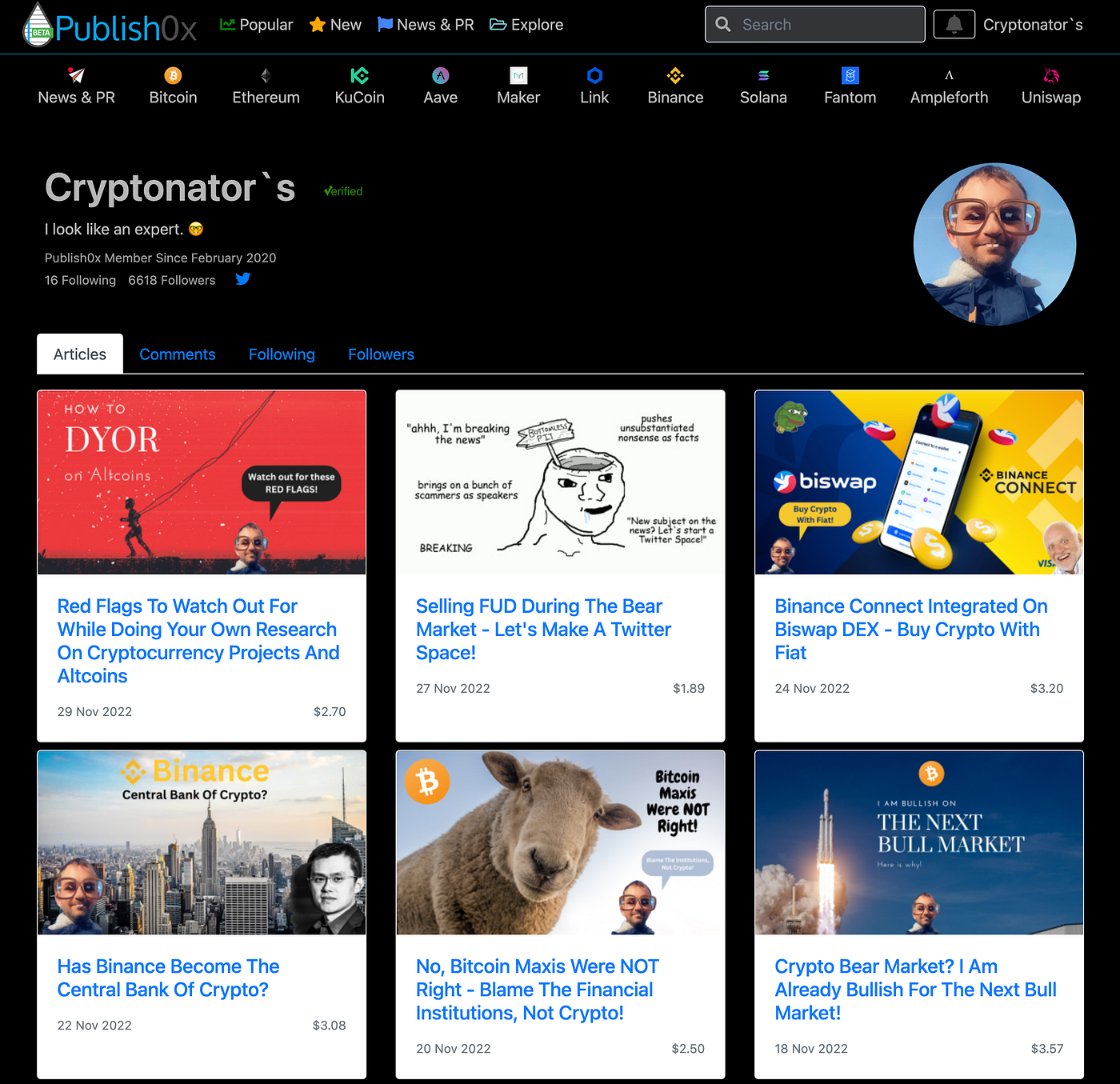 How I Earn Ethereum For Writing AND Reading About Crypto | by Cryptonator`s  | Coinmonks | Medium