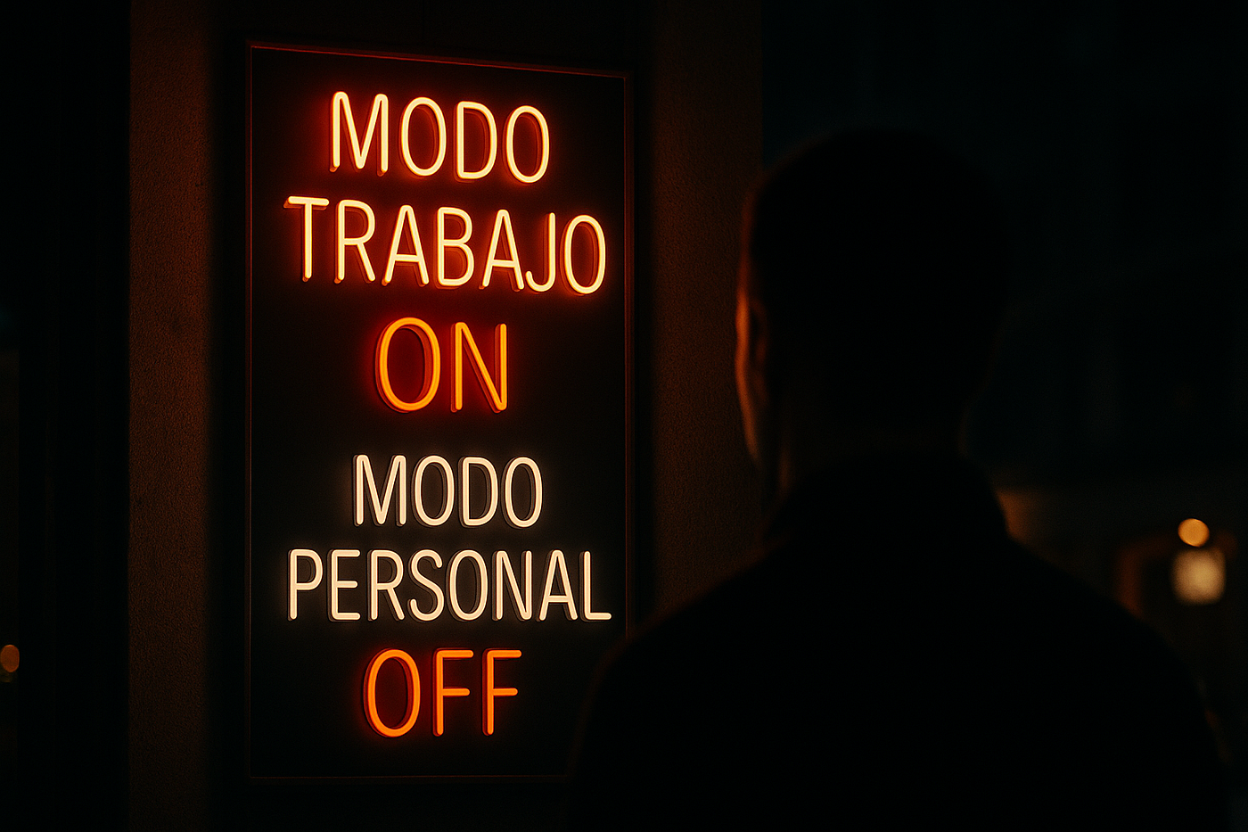 ¿Permaneces en modo trabajo?