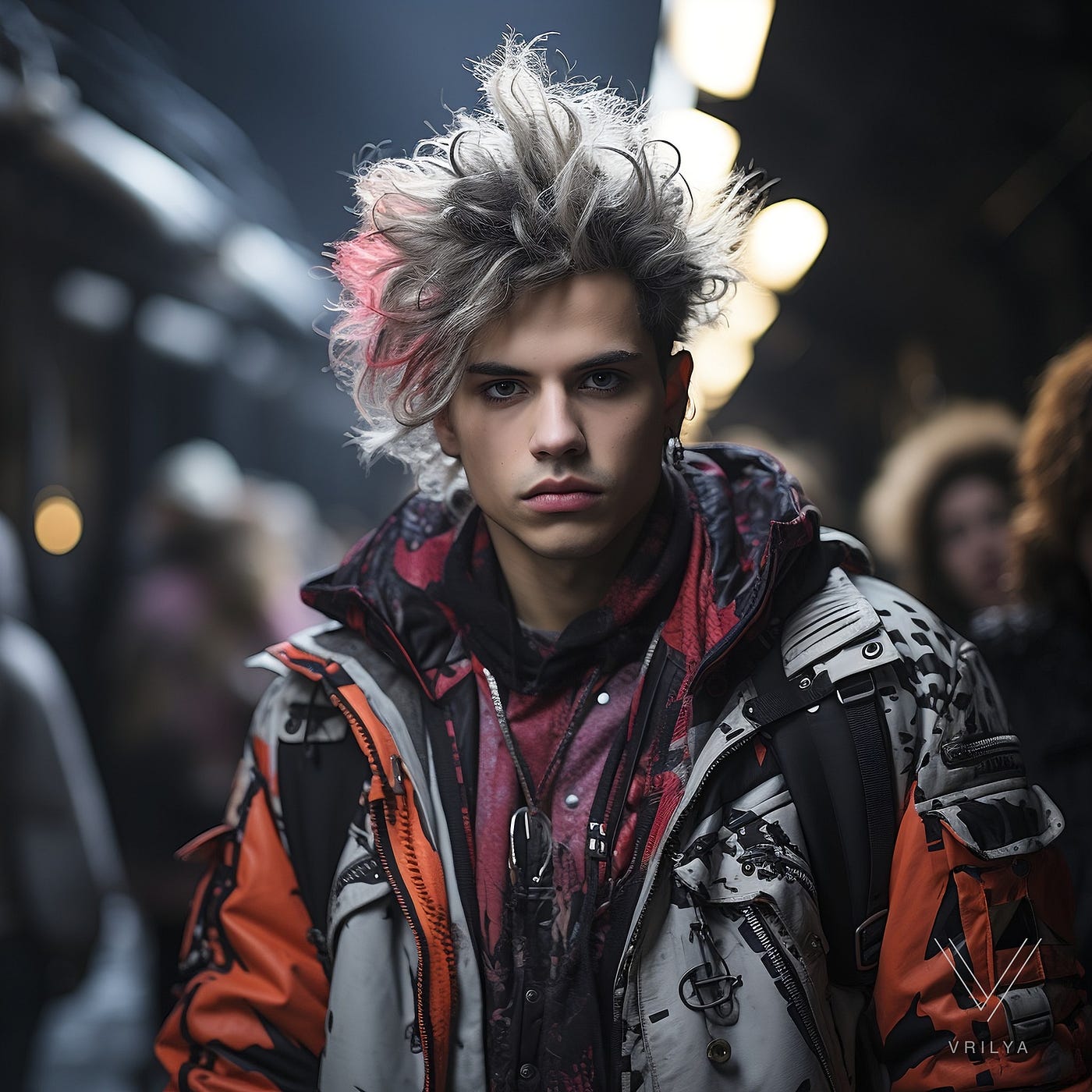 Reimagining Retro: A Dive into AI Rendered 80s Punk Fashion