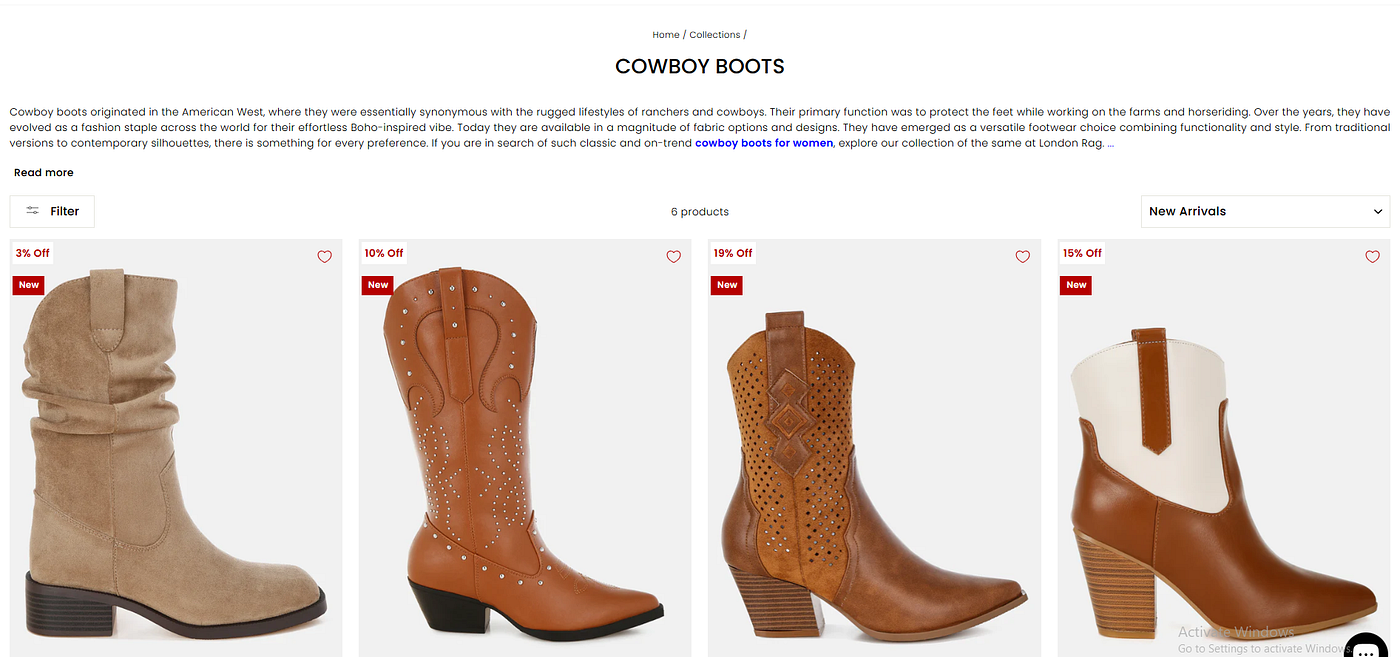 Shop Trending Boots for Women | London Rag.