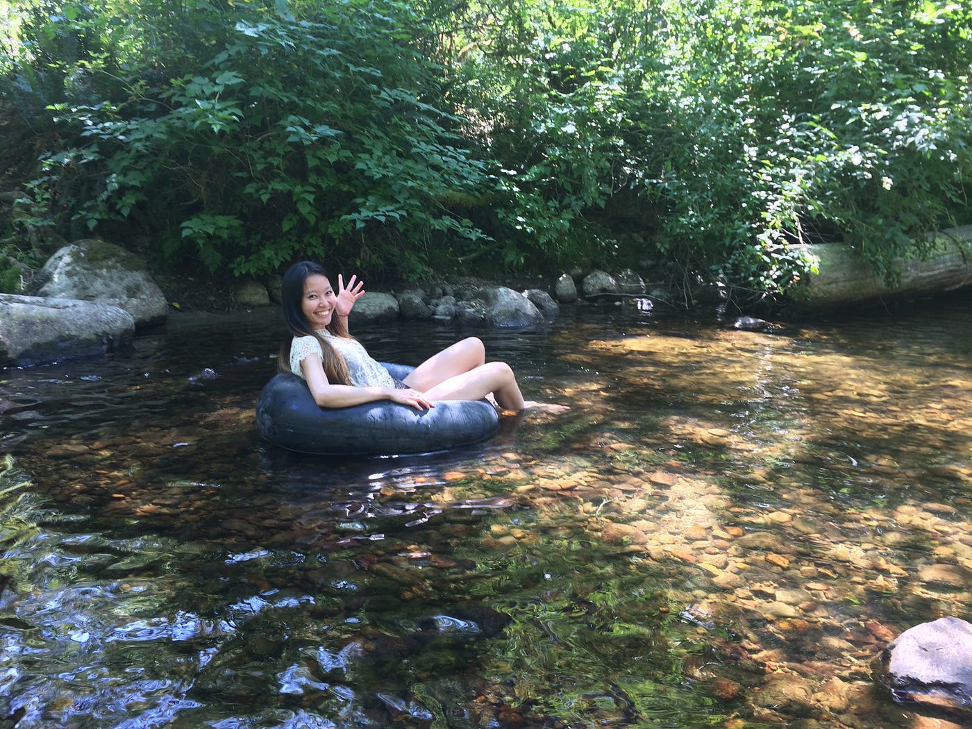 Tubing the Coquitlam River and Hiking Dennett Lake