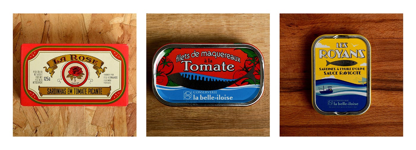 The hidden beauty of sardine tin packaging