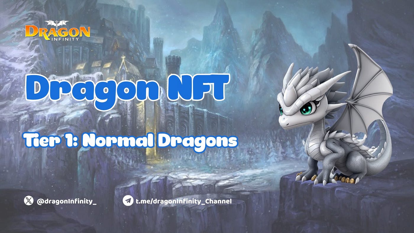 Seri Dragon NFT (Part 1) - Infinity Dragon - Medium