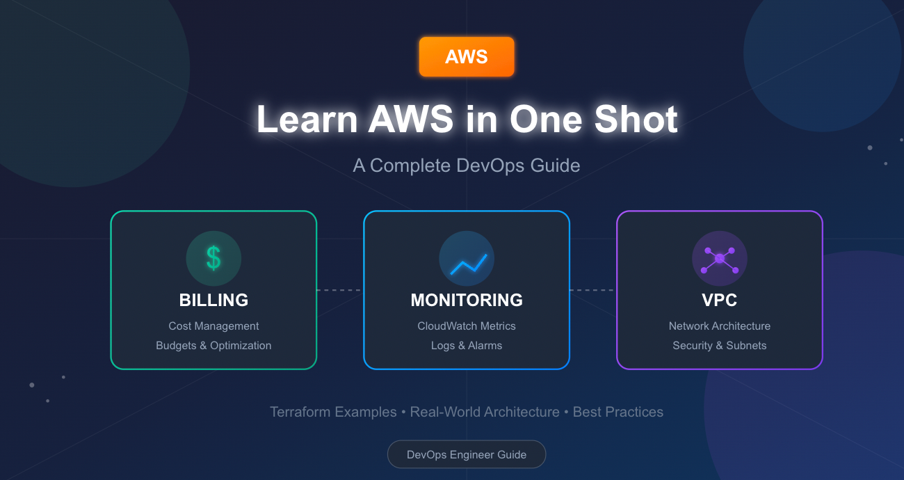 Learn AWS Billing, Monitoring & VPC in One Shot | by Vidhi Jayeswal | Jan,  2026 | Medium