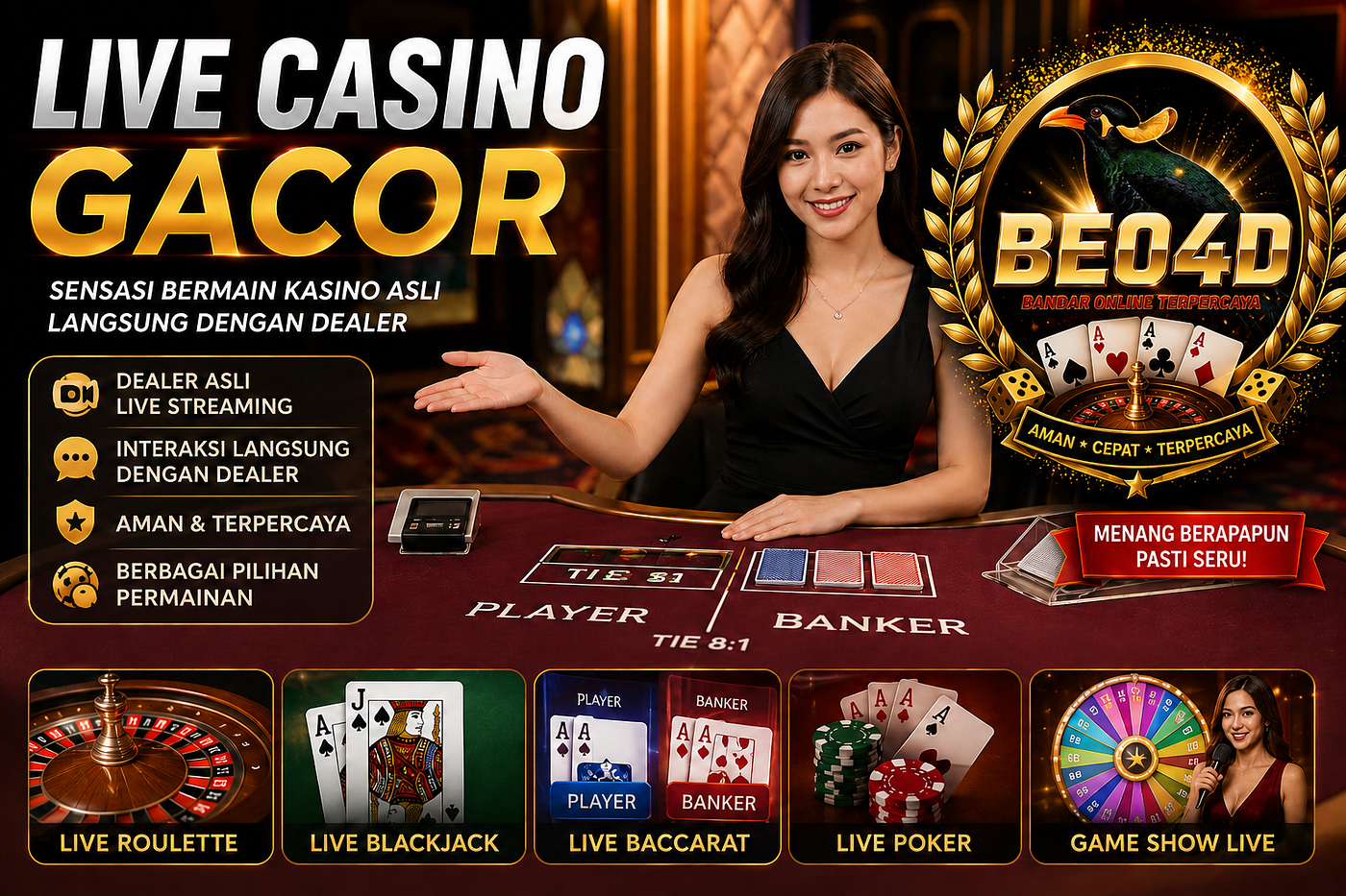 Live Casino Gacor : Tren Permainan Casino Online yang Semakin Populer