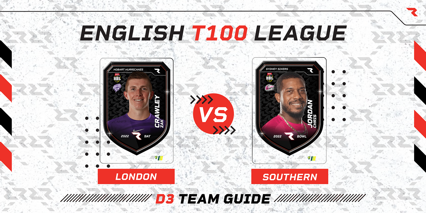 English T100 League Match 11: London vs Southern | D3 Guide