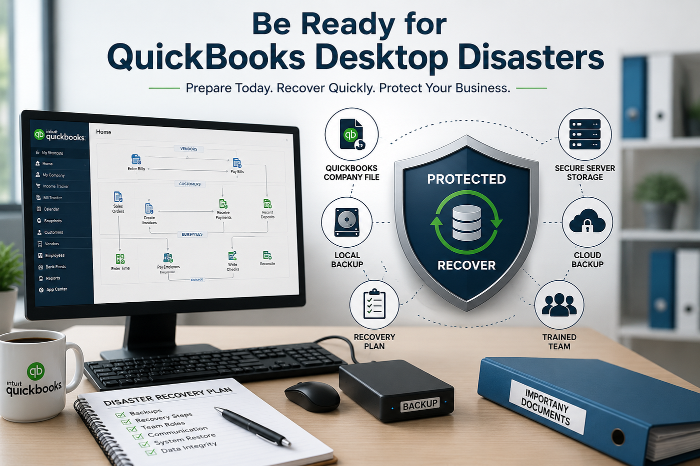 How to Improve QuickBooks Desktop Disaster Recovery Readiness