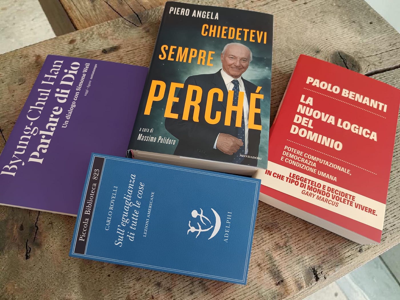 Quattro libri, un’allodola e il coraggio di non sapere…