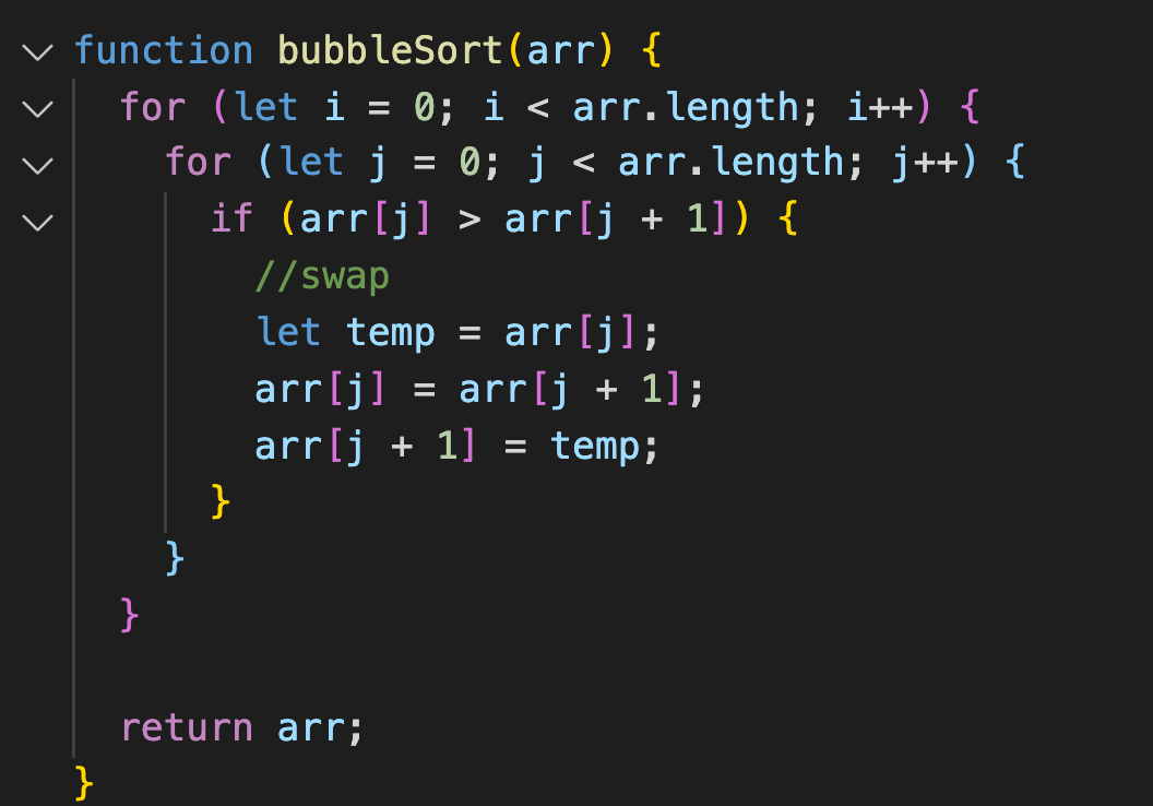 Bubble Sort In C++ With Examples