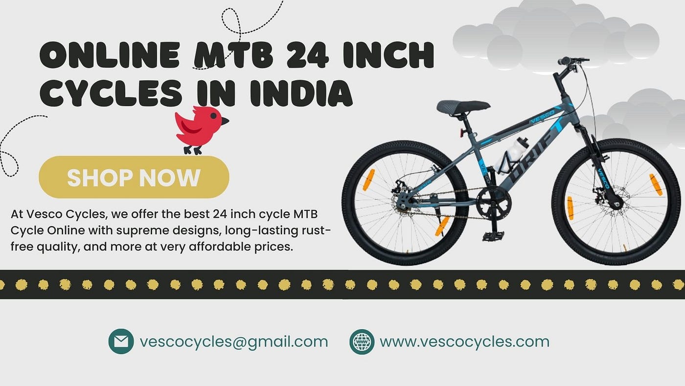 Buy Online MTB 24 Inch Cycles in India Vesco Cycles - Vesco Cycles