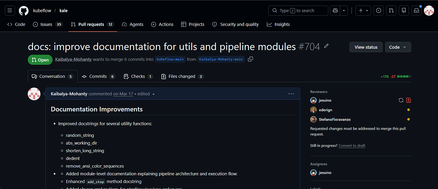 From GSoC Aspirant to Open Source Contributor: My First Kubeflow Pull Request