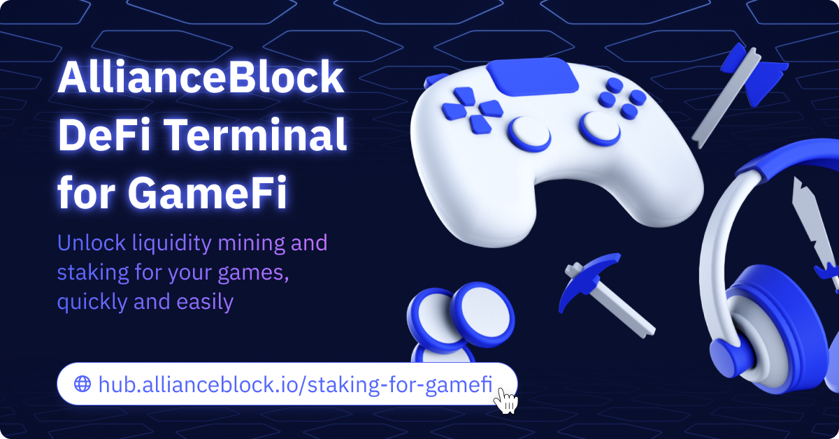 Ready Player One: How GameFi can leverage the DeFi Terminal to unlock more  features for their games, by AllianceBlock