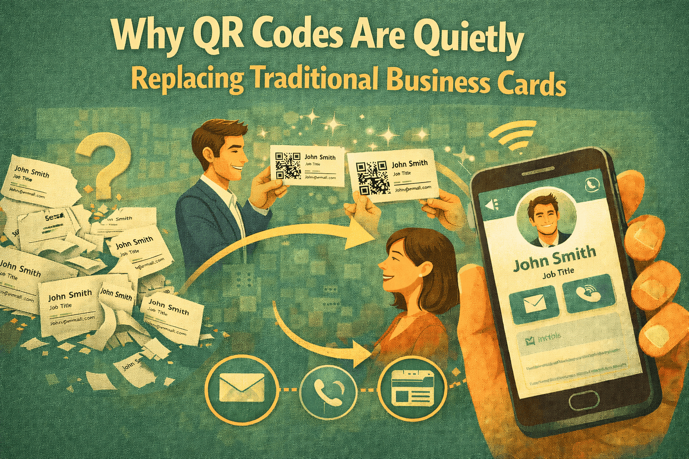 Why QR Codes Are Quietly Replacing Traditional Business Cards