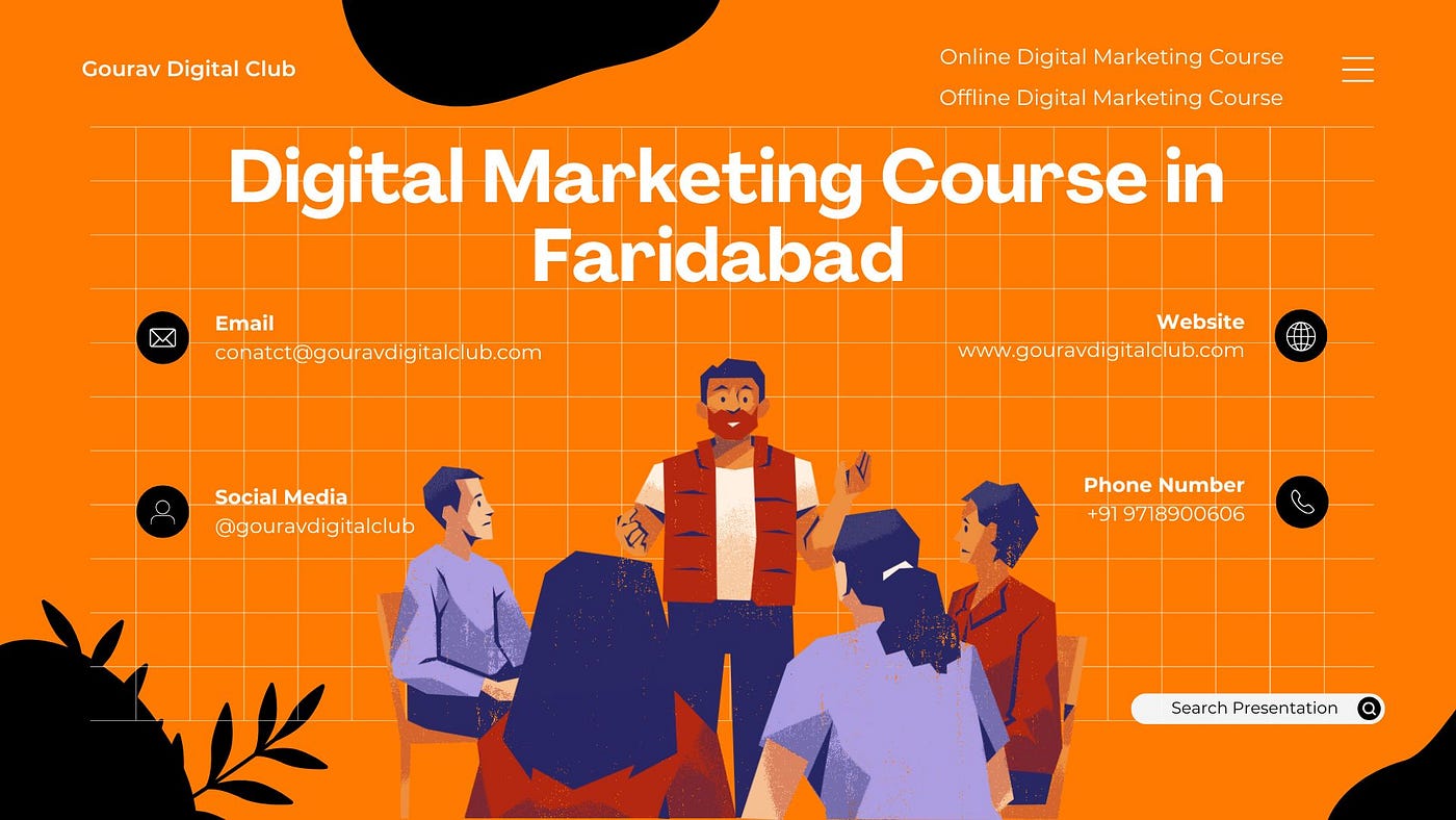 digital marketing course in Faridabad