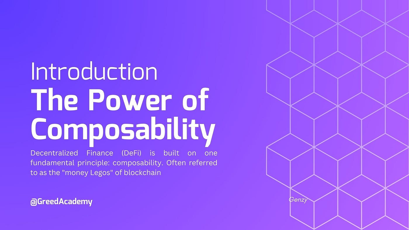 How Composability Drives Innovation in DeFi | by Genzy Bassey | Medium