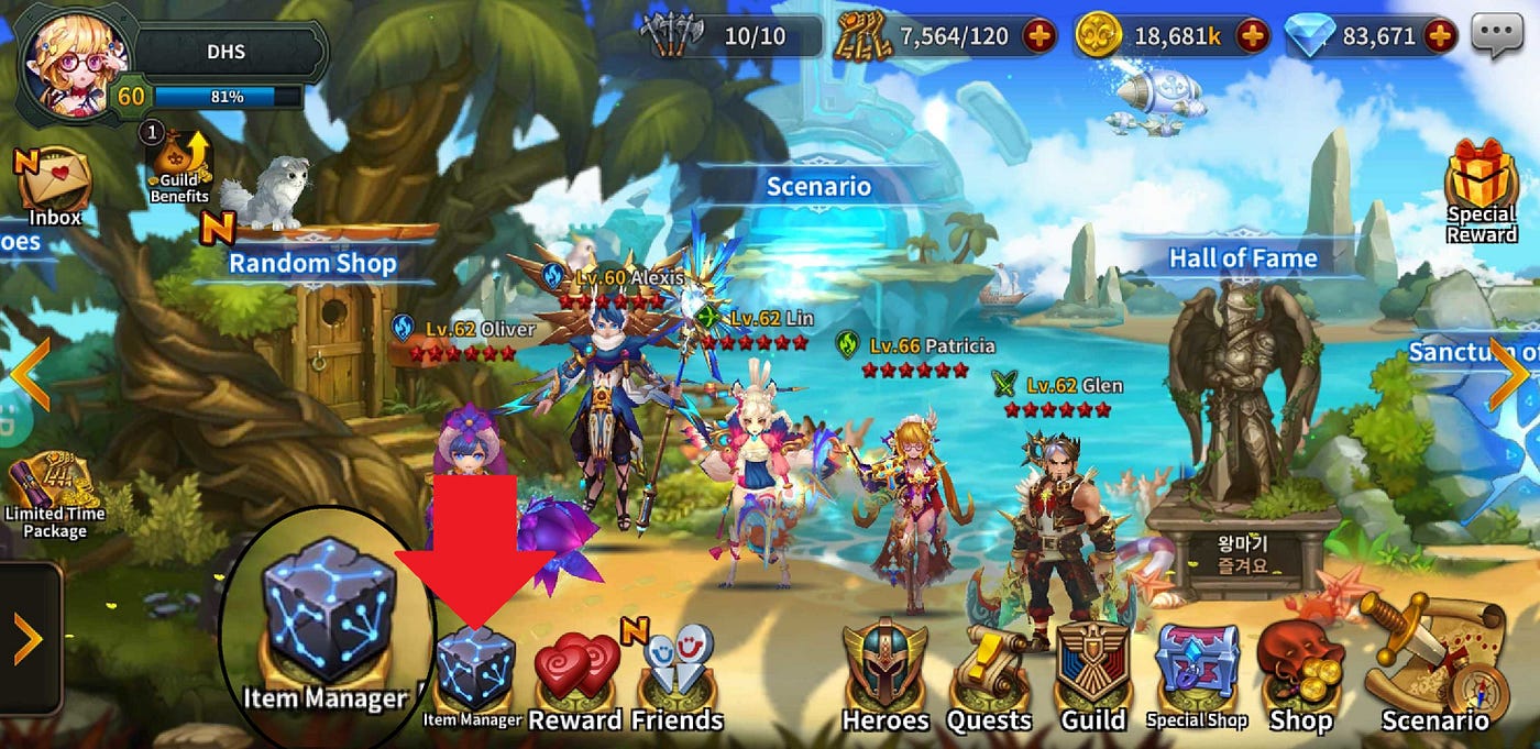 Along with the Gods: Item Manager Guide | by DH Suh | PlayDapp Games |  Medium