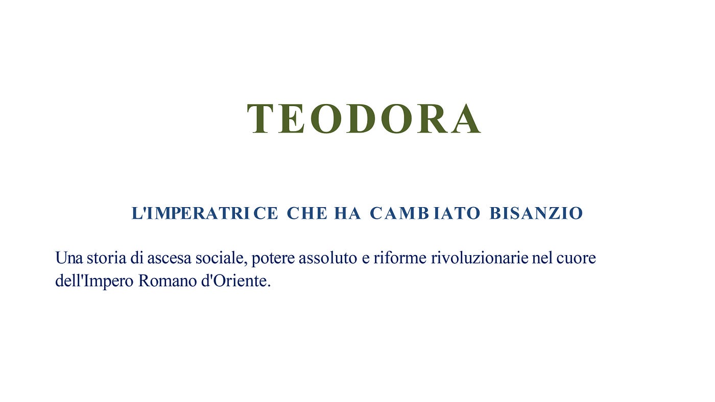 L’Imperatrice Teodora