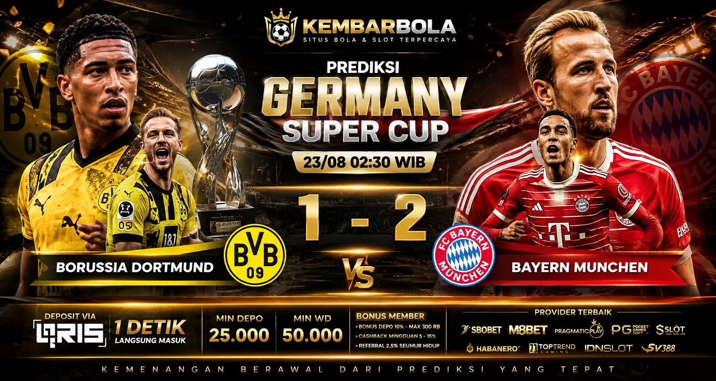 ⚽🔥 PREDIKSI GERMANY SUPER CUP 2026 🔥⚽