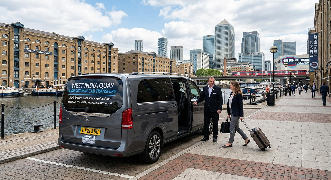 West India Quay Airport Minicab Transfers