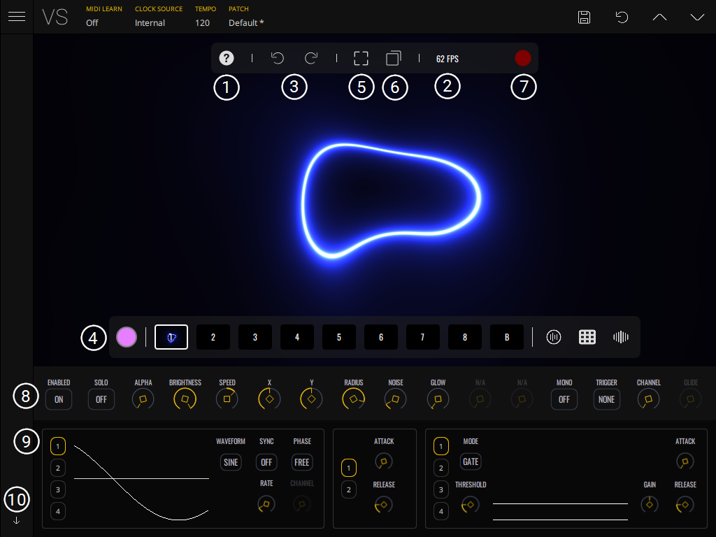 Visual Synthesizer by Imaginando. GUI + Deep Creative Coding App for…, by  Mike Ludo