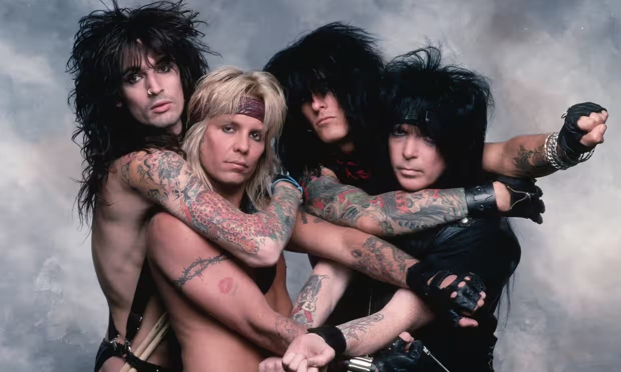 Projectile Spaghetti and Adrenaline Shots: The Mythology of Mötley Crüe |  by Mackenzie Amanda Darnielle | Medium