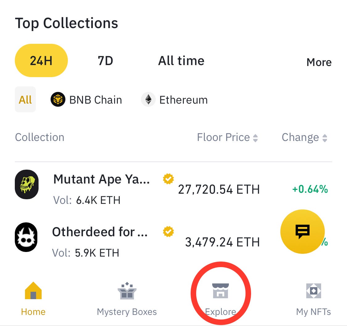 Reasons to Sell NFTs on Binance NFT Marketplace | by Altaaf | proSEED |  Medium