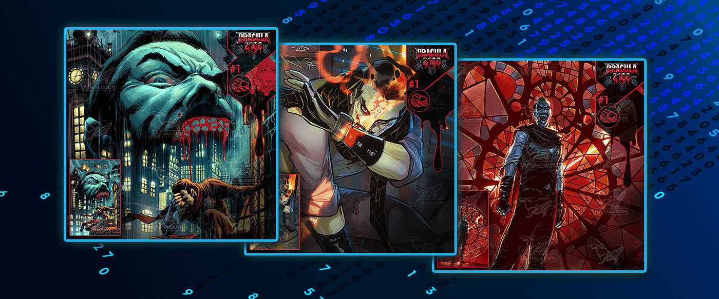 From left to right: Main cover by M.Santucci, Variant cover A by M.Andolfo, Variant B by M.Lolli.