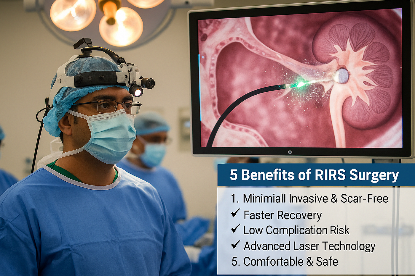 5 Benefits of RIRS Surgery You Should Know Before Kidney Stone Surgery