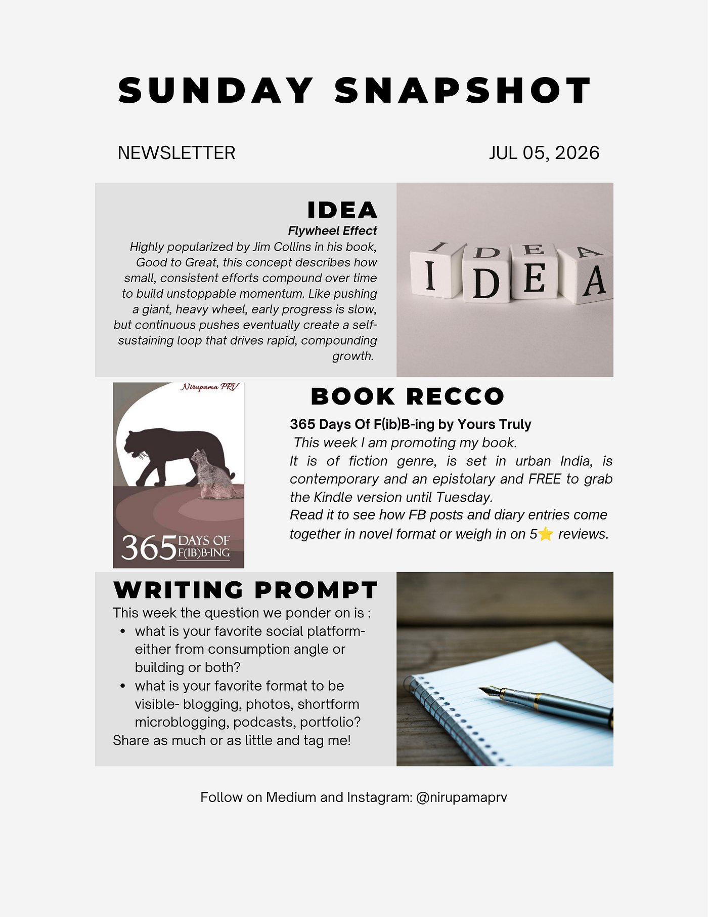 The Sunday Snapshot