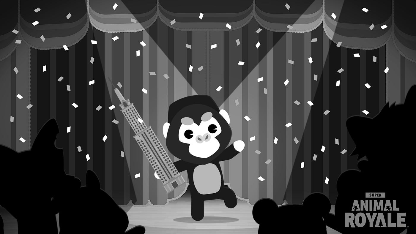 Super Cartoon Gorilla Smashes In!