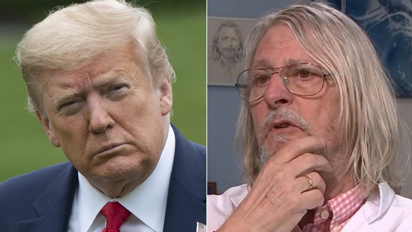 What is the link between Donald J. Trump, Didier Raoult and Me?