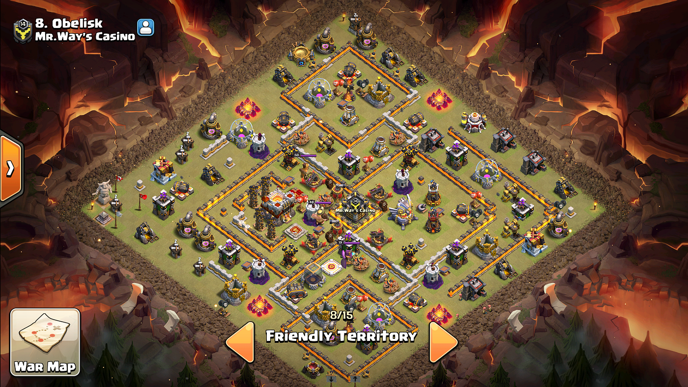 COC TH lvl 8  Clash of Clans Strategy