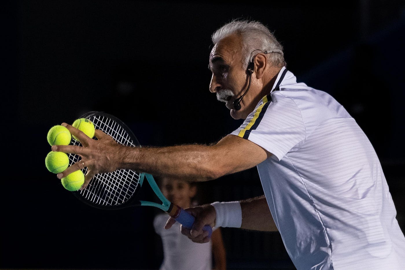 The Tennis's Great Entertainer' Mansour Bahrami Brings Humour And Humility  To Expo 2020 Dubai | by DELROY CONSTANTINE SIMMS | Medium