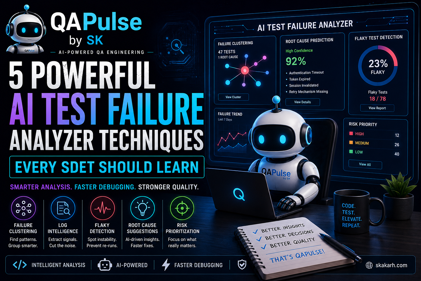 5 Powerful AI Test Failure Analyzer Techniques Every SDET Should Learn