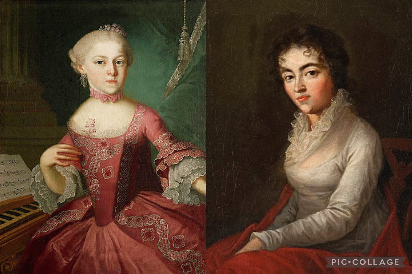 Mozart's Sister And Wife Could Have Been Professional Musicians, Too, by  Erie Astin, The Collector