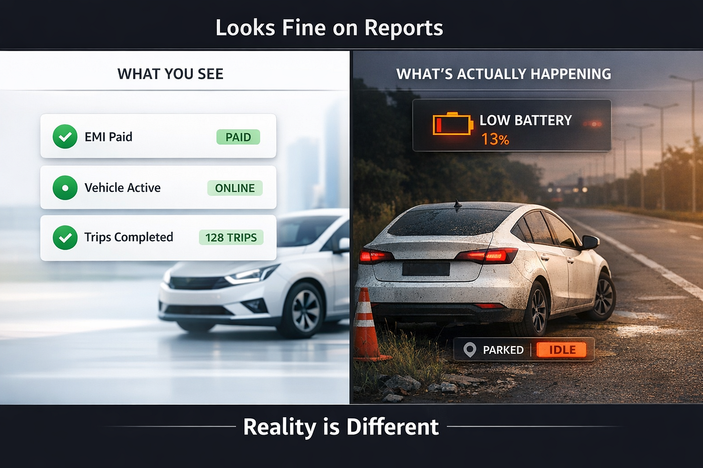Fleet Management Looks Fine on Paper. Your Assets Tell a Different Story.