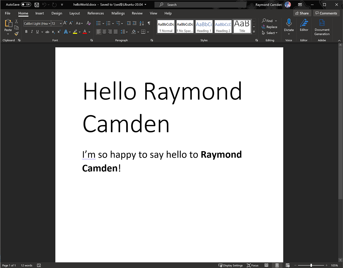 Hands On with Adobe Document Generation API | by Raymond Camden | Adobe  Tech Blog