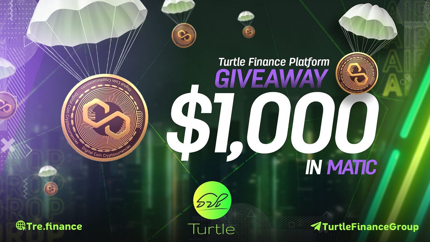 Turtle Finance $1,000 in MATIC Giveaway | by Turtle Finance | Medium
