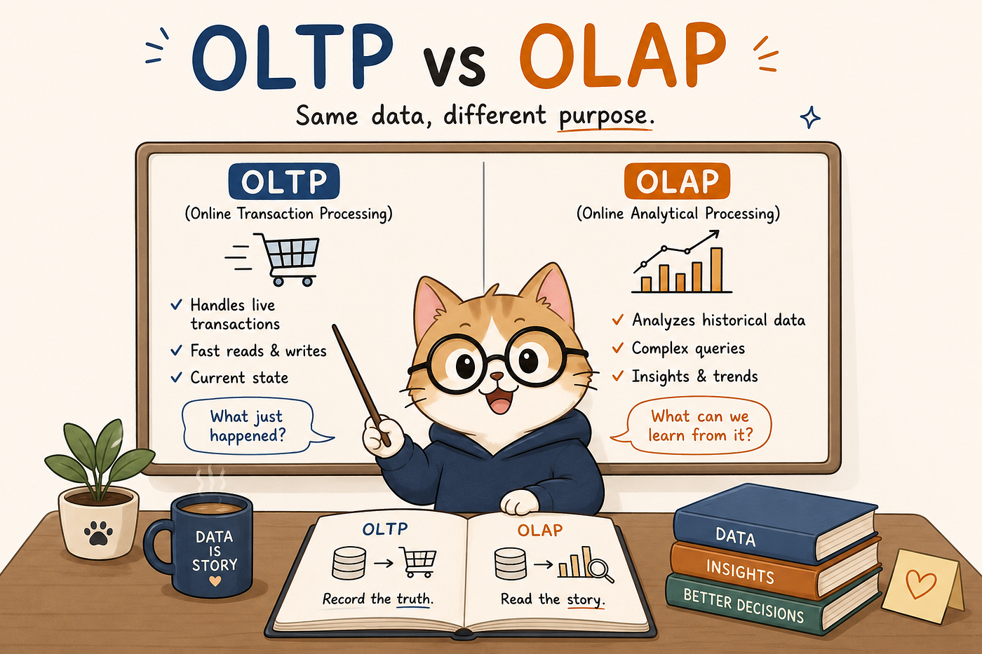 Behind Every ‘Order Placed’: Understanding OLTP vs OLAP